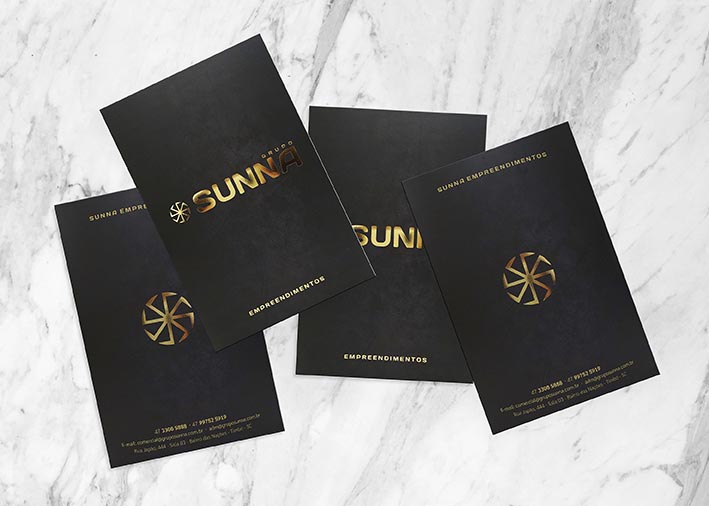 Folders com Hotstamping