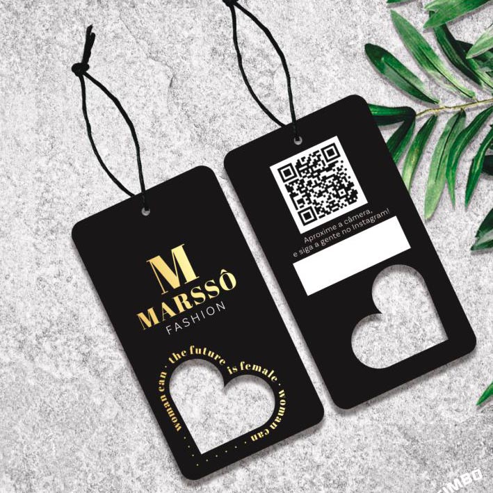 Tags com Corte Especial