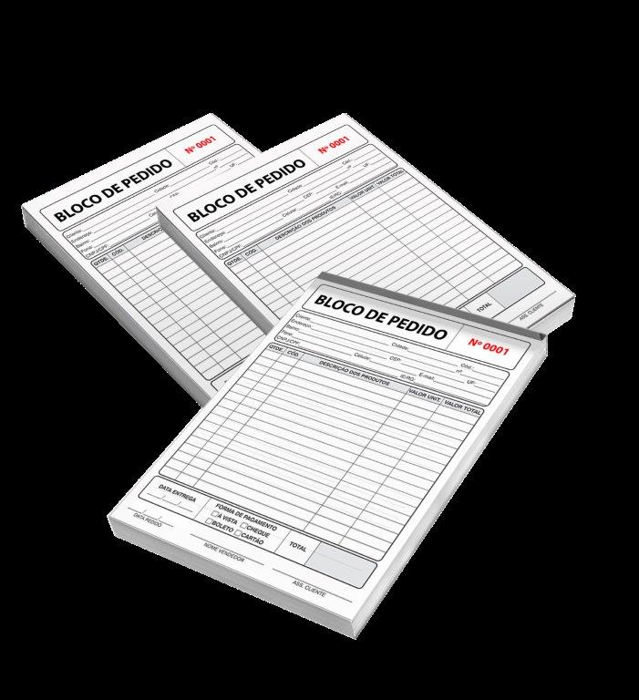 Blocos Simples de Pedido